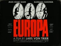 6z0055 ZENTROPA British quad 1992 Lars Von Trier's Europa, Jean-Marc Barr, Sukowa, ultra rare!