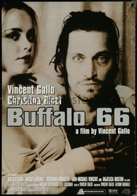 6z0078 BUFFALO '66 Canadian 1sh 1998 sexy Christina Ricci & star/director Vincent Gallo, ultra rare!