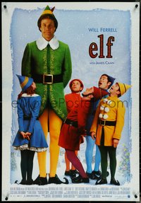 6z0368 ELF int'l 27x39 1sh 2003 Jon Favreau directed, Will Ferrell in Christmas comedy, different!