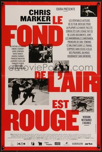 6z0816 GRIN WITHOUT A CAT French 16x24 R2010s documentary about socialist New Left, ultra rare!