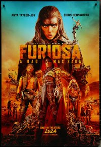 6z0392 FURIOSA: A MAD MAX SAGA teaser DS 1sh 2024 Anya Taylor-Joy, Chris Hemsworth, 2024 date!