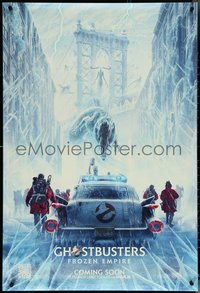 6z0395 GHOSTBUSTERS: FROZEN EMPIRE IMAX teaser DS 1sh 2024 Bill Murray, Hudson, Aykroyd, ultra rare!