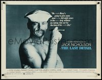 6z0858 LAST DETAIL 1/2sh 1973 foul-mouthed sailor Jack Nicholson w/cigar!