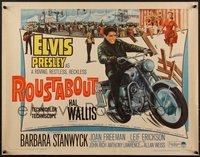 6z0867 ROUSTABOUT 1/2sh 1964 roving, restless, reckless Elvis Presley on motorcycle!