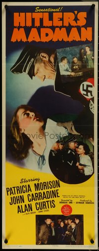 6z0657 HITLER'S MADMAN insert 1943 Nazi leader in Czechoslovakia makes prostitutes, ultra rare!