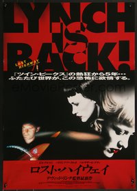 6z0953 LOST HIGHWAY Japanese 1997 directed by David Lynch, Bill Pullman, pretty Patricia Arquette!