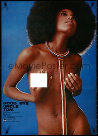 6z0995 WHITE DEVIL: BLACK HELL advance Japanese 1972 Good Bye Uncle Tom, naked woman, ultra rare!
