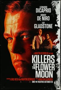 6z0432 KILLERS OF THE FLOWER MOON teaser DS 1sh 2023 Scorsese, Leonardo DiCaprio, De Niro, Gladstone!