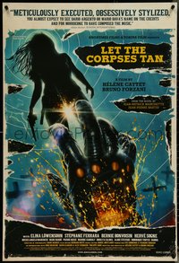 6z0439 LET THE CORPSES TAN 1sh 2018 cool vintage-style Vranck art of hand reaching for sexy woman!