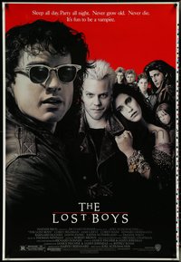 6z0023 LOST BOYS printer's test 1sh 1987 Joel Schumacher, Kiefer Sutherland, John Alvin vampire art!