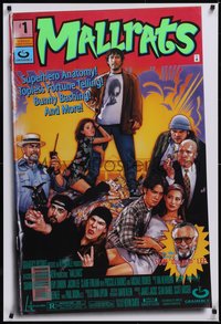 6z0452 MALLRATS 1sh 1995 Kevin Smith, Snootchie Bootchies, Stan Lee, comic artwork by Drew Struzan!