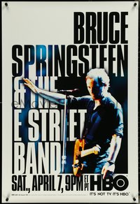 6z0115 BRUCE SPRINGSTEEN tv poster 2001 Live In New York City, the performer on stage, rare!