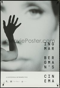 6z0090 INGMAR BERGMAN'S CINEMA 27x40 film festival poster 2018 Jason Hardy, ultra rare!