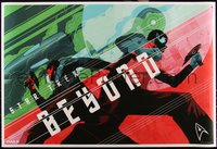 6z0248 STAR TREK BEYOND 27x40 special poster 2016 art by Matt Taylor, red/green style!