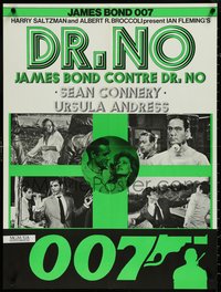 6z0151 DR. NO French Swiss R1970s Sean Connery as James Bond 007, Wiseman, completely different!