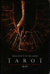 6z0537 TAROT advance DS 1sh 2024 Slater, Bradley, your fate is in the creepy tarot cards, ultra rare!