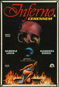 6z0185 INFERNO Turkish 1983 directed by Dario Argento, different sexy horror artwork by Muz!