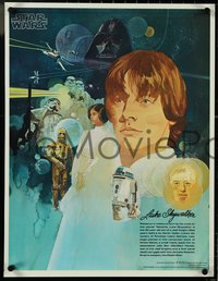 6z0808 STAR WARS 4 18x24 special posters 1977 A New Hope, Nichols, Coca-Cola, Burger King!