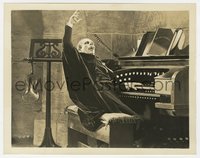 7a0083 PHANTOM OF THE OPERA 8x10.25 still 1925 incredible image of Lon Chaney unmasked at organ!