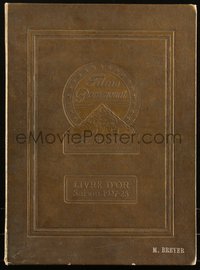 7a0114 PARAMOUNT 1927-28 hardcover French campaign book 1927 Louise Brooks, Clara Bow, incredible!