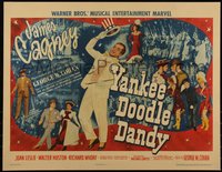 7a0106 YANKEE DOODLE DANDY style B 1/2sh 1942 James Cagney as George M. Cohan, different & rare!