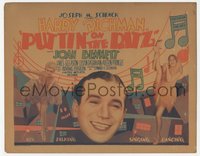 7a0066 PUTTIN' ON THE RITZ TC 1930 Irving Berlin New York City musical, Joan Bennett, ultra rare!
