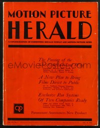 7a0009 MOTION PICTURE HERALD exhibitor magazine July 16, 1932 20pg Paramount campaign book inside!