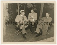 7b1404 CLARK GABLE/WILLIAM POWELL/GARY COOPER 8x10 still 1934 friends on Manhattan Melodrama set!