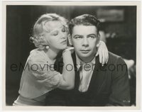 7b1373 I AM A FUGITIVE FROM A CHAIN GANG 8x10.25 still 1932 great c/u of Paul Muni & Glenda Farrell!