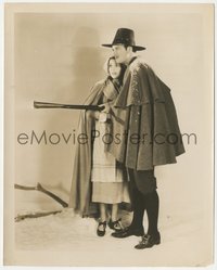 7b1489 LORETTA YOUNG/JAMES FORD 8x10 still 1928 great Thanksgiving promo portrait as pilgrims!