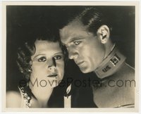 7b1430 MAN FROM WYOMING 8x10 still 1930 great c/u of soldier Gary Cooper & June Collyer by Richee!