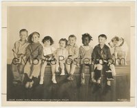 7b1500 OUR GANG 8x10.25 still 1935 Scotty Beckett, Spanky, Farina, Pete the Pup, & others!