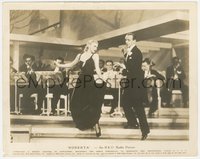 7b1354 ROBERTA 8x10.25 still 1935 great image of Fred Astaire dancing & sexy Ginger Rogers by band!