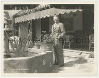 7b1434 TRIP THRU A HOLLYWOOD STUDIO 8x10.25 still 1934 candid James Cagney by fountain, ultra rare!