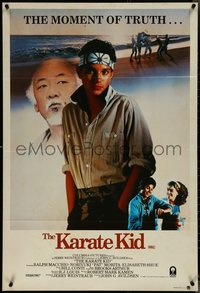 7b0270 KARATE KID Aust 1sh 1984 Pat Morita, Ralph Macchio, teen martial arts classic!