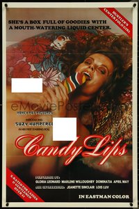 7b0353 CANDY LIPS 25x38 1sh 1975 directed by none other than Cecil B. Damill, topless woman!