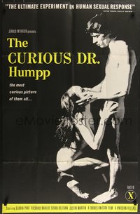 7b0384 CURIOUS DR. HUMPP 1sh 1970 La veganza del sexo, sexy Argentine sci-fi horror, ultra rare!