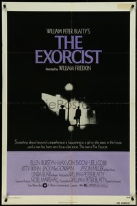 7b0423 EXORCIST 1sh 1974 William Friedkin, Von Sydow, horror classic from William Peter Blatty!