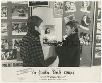 7b0198 400 BLOWS French LC 1959 Leaud as Truffaut and Auffay steal Gianna Canale still, ultra rare!