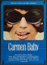 7b0179 CARMEN, BABY German 1968 Radley Metzger, Uta Levka, Valentine, cool hot image, ultra rare!