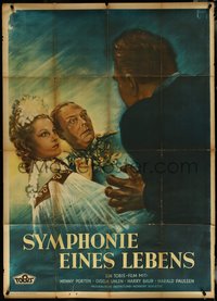 7b0170 SYMPHONIE EINES LEBENS German 34x47 1943 Hans Bertram's Symphony of Life, Baur, ultra rare!