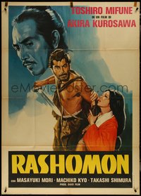 7b0149 RASHOMON Italian 1p R1960s Akira Kurosawa Japanese classic, Toshiro Mifune, different!