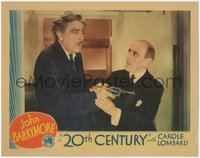 7b0817 20th CENTURY LC 1934 crazed John Barrymore holding gun by Girardot, Howard Hawks, very rare!