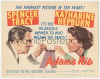 7b0743 ADAM'S RIB TC 1949 husband & wife Spencer Tracy & Katharine Hepburn are lawyers!