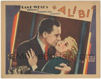 7b0822 ALIBI LC 1929 Eleanor Griffith resisting man's advances, Best Picture winner, ultra rare!