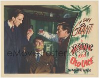 7b0824 ARSENIC & OLD LACE LC 1944 Peter Lorre & Raymond Massey toast over bound & gagged Cary Grant!