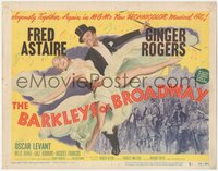 7b0747 BARKLEYS OF BROADWAY TC 1949 best art of Fred Astaire & Ginger Rogers dancing in New York!