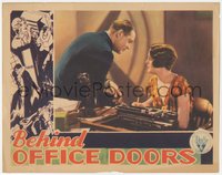 7b0830 BEHIND OFFICE DOORS LC 1931 Mary Astor loves her boss, who takes her for granted, ultra rare!