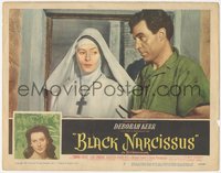 7b0834 BLACK NARCISSUS LC #2 1947 Powell & Pressburger, c/u of nun Deborah Kerr & David Farrar!