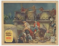 7b0850 CLIVE OF INDIA LC 1935 Ronald Colman with many soldiers defending fort with rifles, rare!